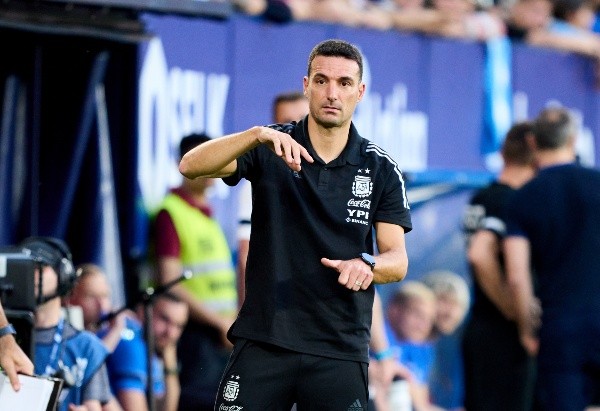 El DT del seleccionado argentino dirá presente en el Monumental. (Foto: Getty).