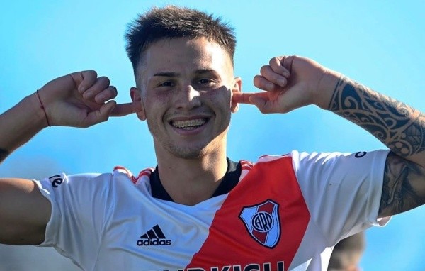 Guillén facturó contra Aldosivi, Godoy Cruz, Huracán y Lanús, todos triunfos de River. (Foto: Prensa River).