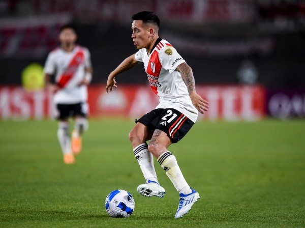 A la espera de la lista de convocados, Barco está casi afuera del partido con Newell’s. (Foto: Getty).