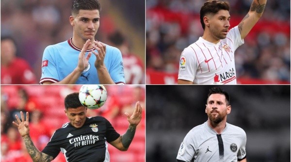 Se vienen cruces muy picantes en la Champions (Fotos: Getty)