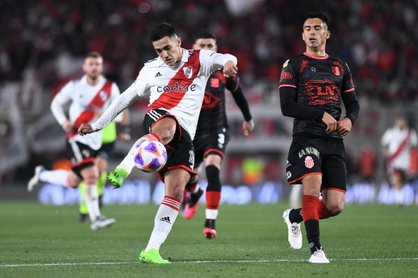 Pese a sus ganas de estar, Solari está prácticamente descartado para el superclásico. (Foto: Getty).