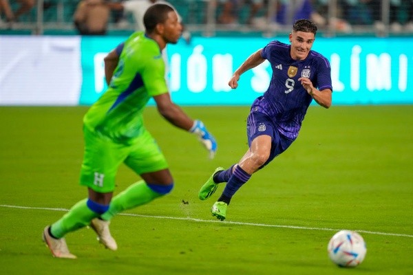 Julián disputó 45 minutos en el triunfo sobre Honduras el pasado viernes. (Foto: Getty).