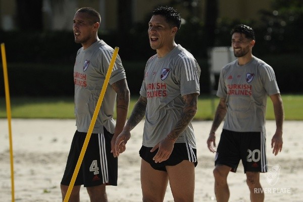 Hace más de un año que River no va a Estados Unidos: la última vez fue en julio de 2021, cuando se instaló por unos días en Orlando. (Foto: Prensa River).