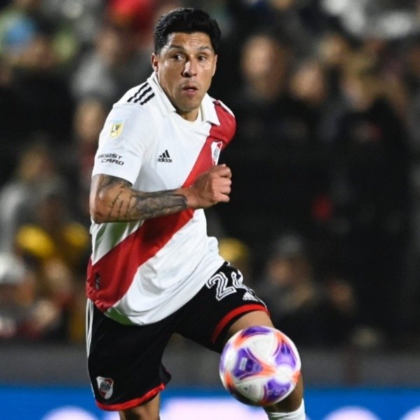 El capitán del Millonario no tiene ninguna lesión, el cambio fue por precaución y seguramente esté a disposición para el miércoles. (Foto: Prensa River).