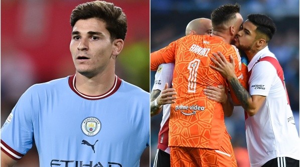 Julián bancó a sus compañeros a la distancia (Foto: Getty)