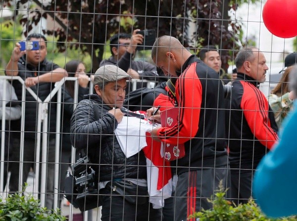 River y el cariño de la gente, vaya a donde vaya.