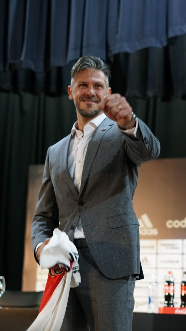 La alegría de Micho en el día de su regreso a casa (Foto: LPM)