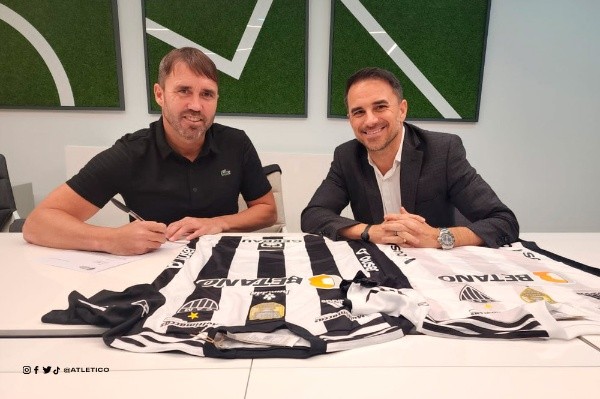 Coudet firmó hasta diciembre de 2024 con Mineiro.