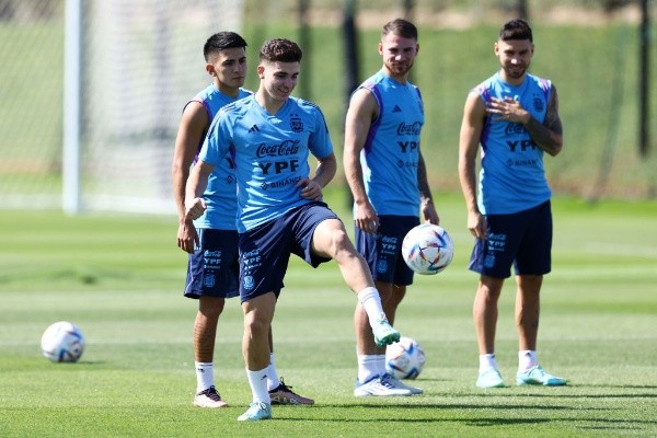 Julián está muy bien considerado por el cuerpo técnico pero aguardaría su lugar en el banco de suplentes. (Foto: Getty).