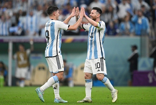 Julián y Messi
