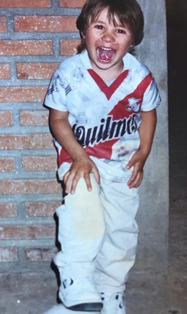De River desde la cuna, gracias a su abuelo y su familia