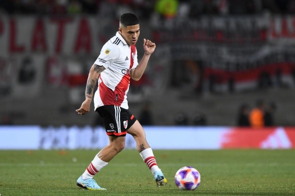 Contabilizando sus dos ciclos, Juanfer jugó 97 partidos en River Plate, marcó 19 goles y brindó 15 asistencias. (Foto: Getty).