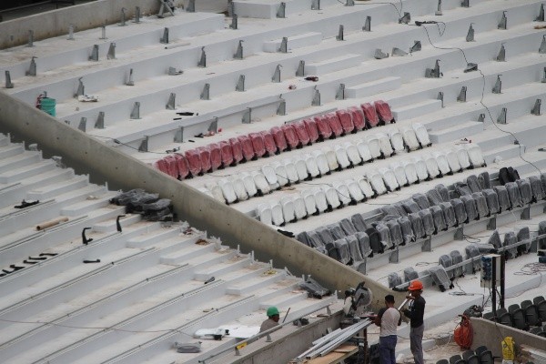La primera fila de butacas rojas (Foto: LPM)