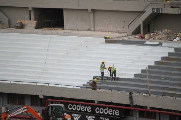 Se viene la colocación de las nuevas bucatas en la Belgrano Baja (Foto: LPM)