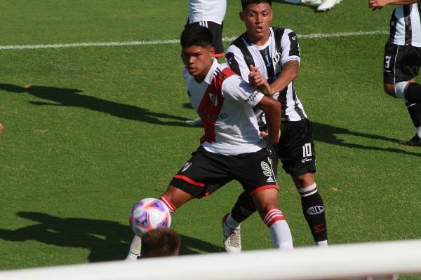 Fue la segunda titularidad de González en la Reserva de River. (Foto: La Página Millonaria).