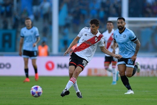 Ariel Rojas, una de las figuras de Belgrano frente a River (Foto: Getty)