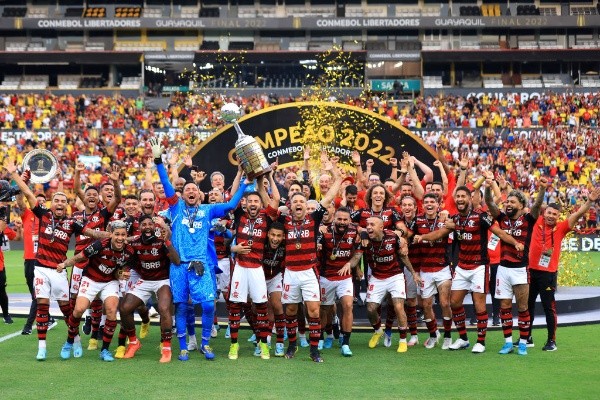 Flamengo fue el último campeón de la Libertadores tras vencer a Athletico Paranaense. (Foto: Getty).