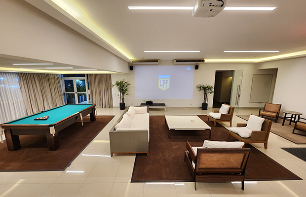 Panorámica de la sala principal de la renovada concentración (Foto: Prensa River)