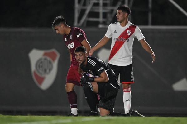 Franco Petroli, uno de los puntos altos en el triunfo de River (Foto: Diego Haliasz / La Página Millonaria)