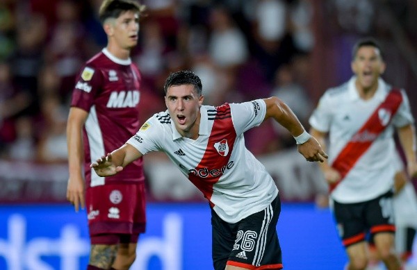 Fue el sexto gol de José Paradela con la camiseta de River. (Foto: Getty).