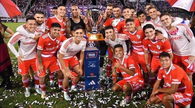 River se quedó con la copa en Salta. (Foto: Prensa River)