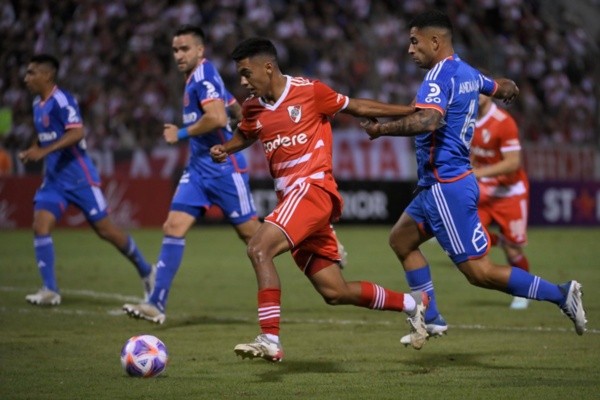 Esteban Fernández, enganche de la Reserva del Más Grande (Foto: Prensa River)